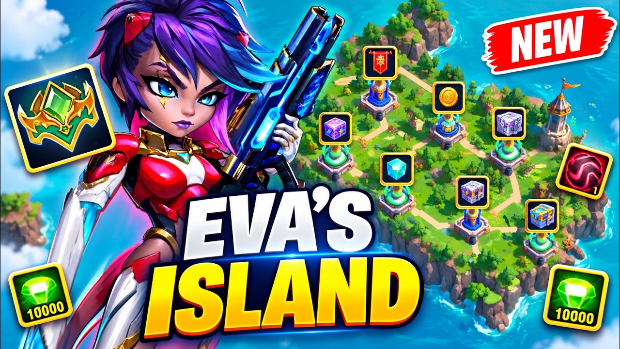 Hero Wars Eva's Mysterious Island | Best Path & All Rewards | Lowest Cost Guide
