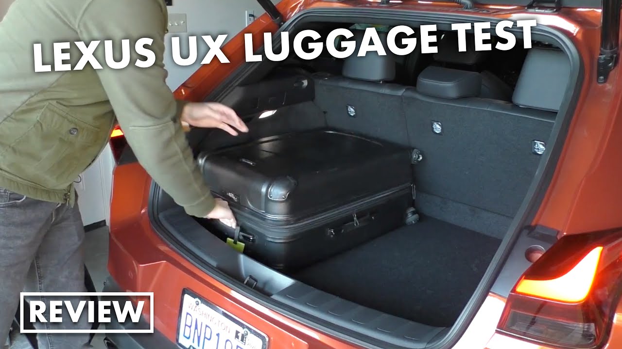 Тест багажа Lexus UX