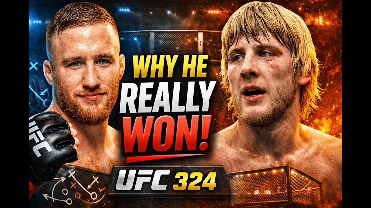 How Justin Gaethje Outsmarted Paddy Pimblett at UFC 324 Without Grappling