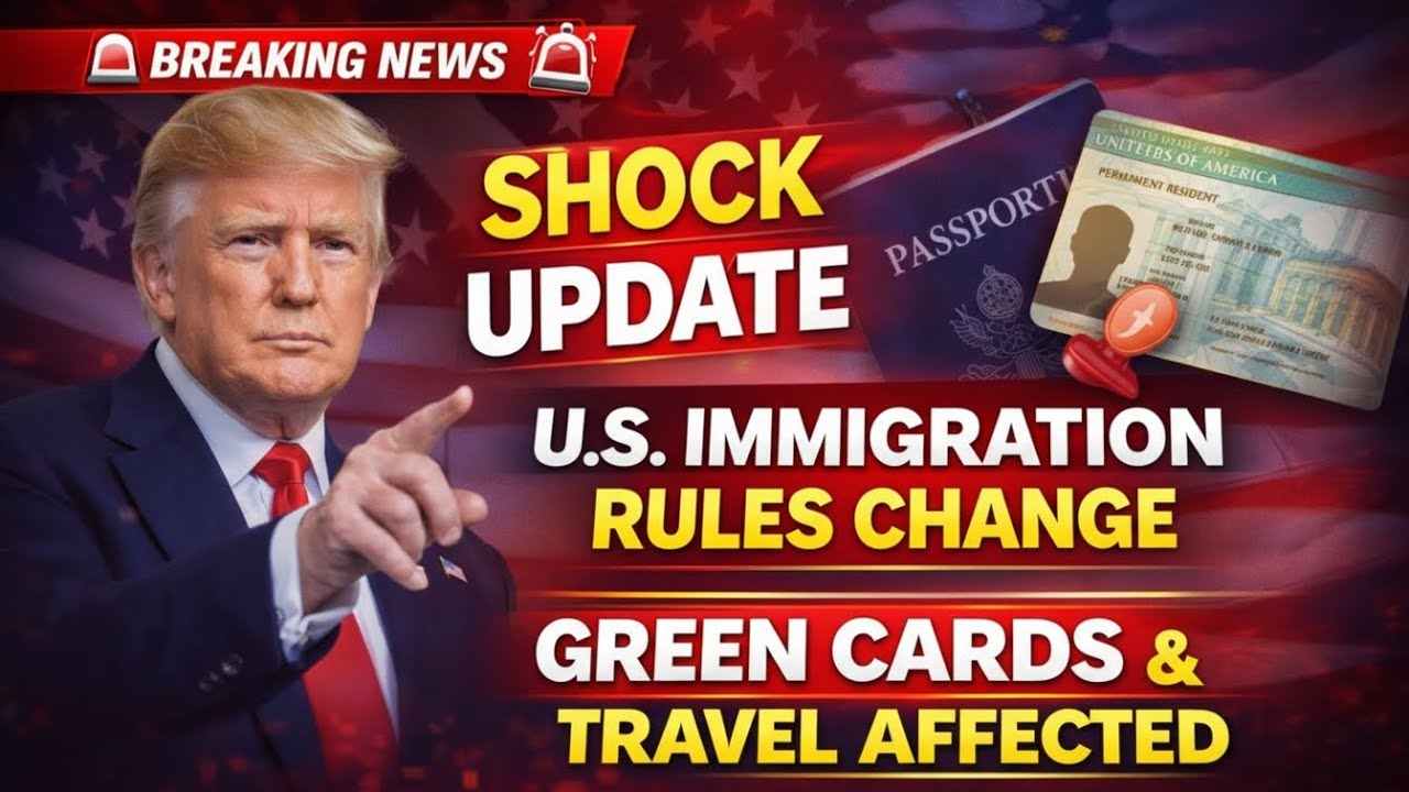 🚨 SHOCK UPDATE: U.S. Immigration Rules Change &mdash; Green Cards & Travel Affected