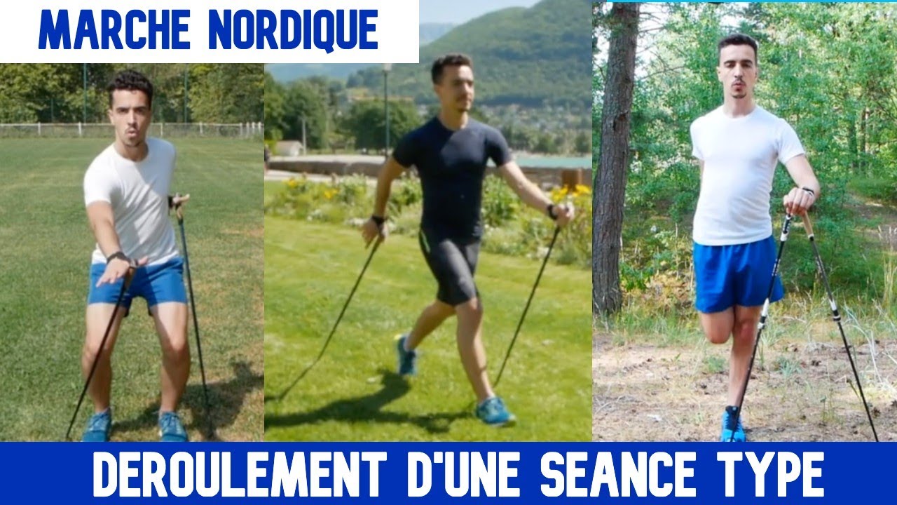 Marche Nordique : Déroulement d'une séance [Séance Type]
