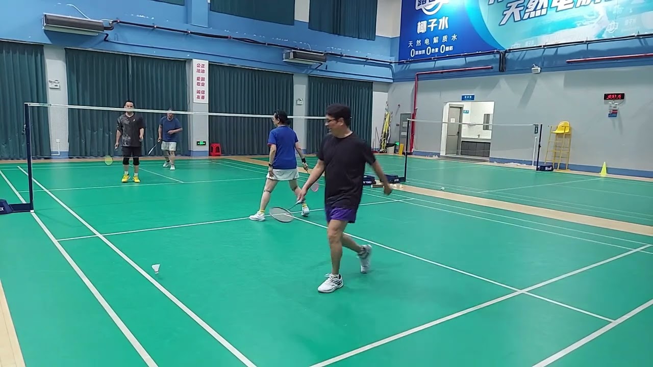 Badminton game, Zhongshan, China 2 22 26 3