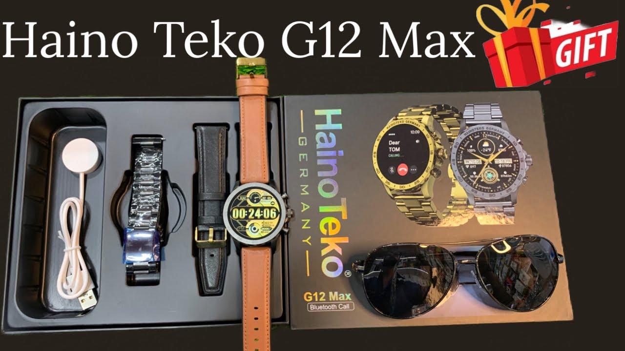 Haino Teko G12Max Latest model| haino teko latest model G12max |wearfitpro application haino teko