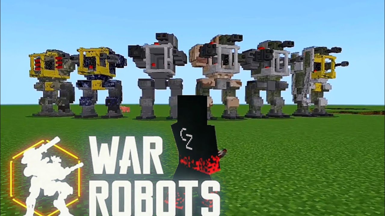War robot minecraft mod pe | war robot battle in Minecraft
