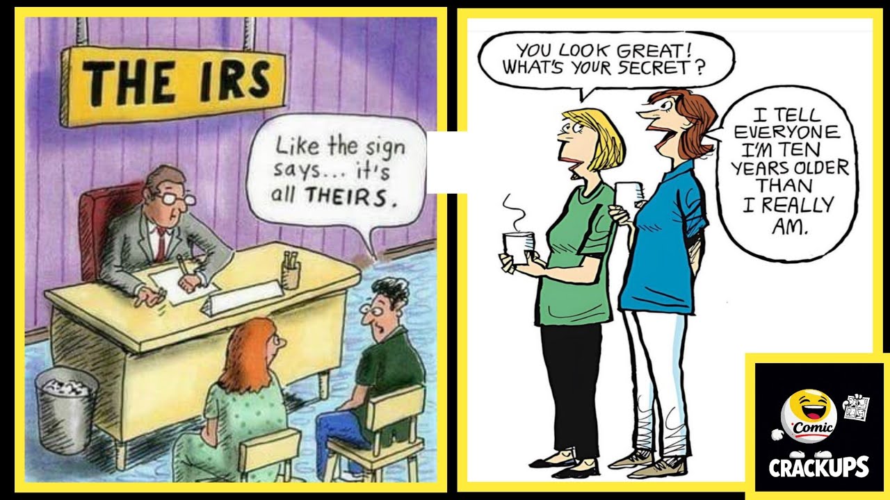 Classic Vintage Comics You Can't Stop Laughing At 🤣🤣 Classic Humor Compilation