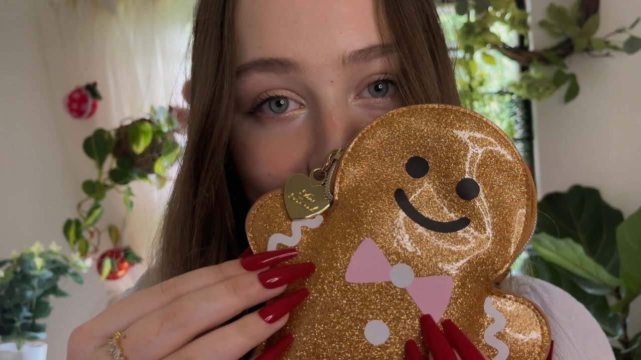 pov doing your glowy holiday makeup (asmr)