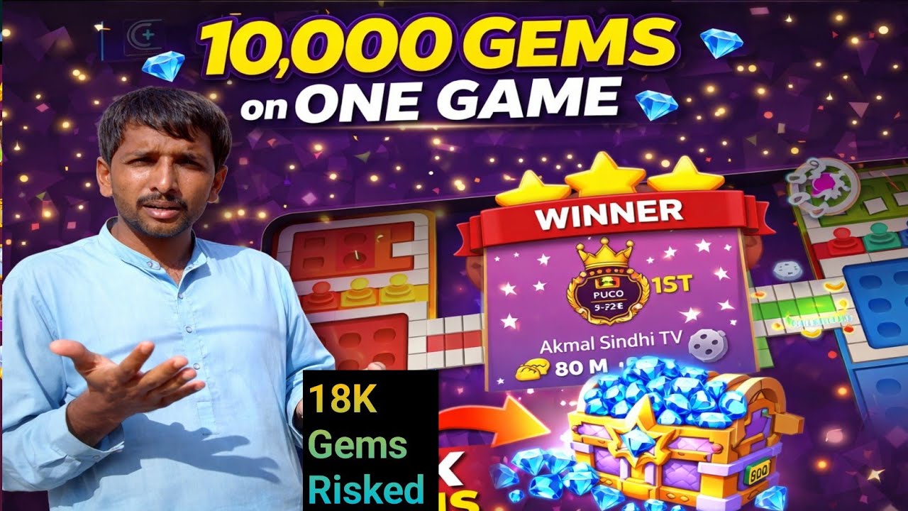 10,000 Gems on a Single Game | 40M Blitz Table Match For League | Ludo Star League Gameplay