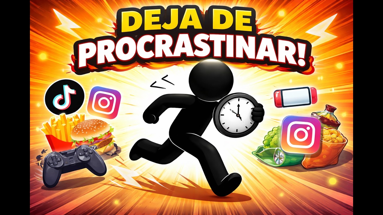Si siempre procrastinas, mira esto.