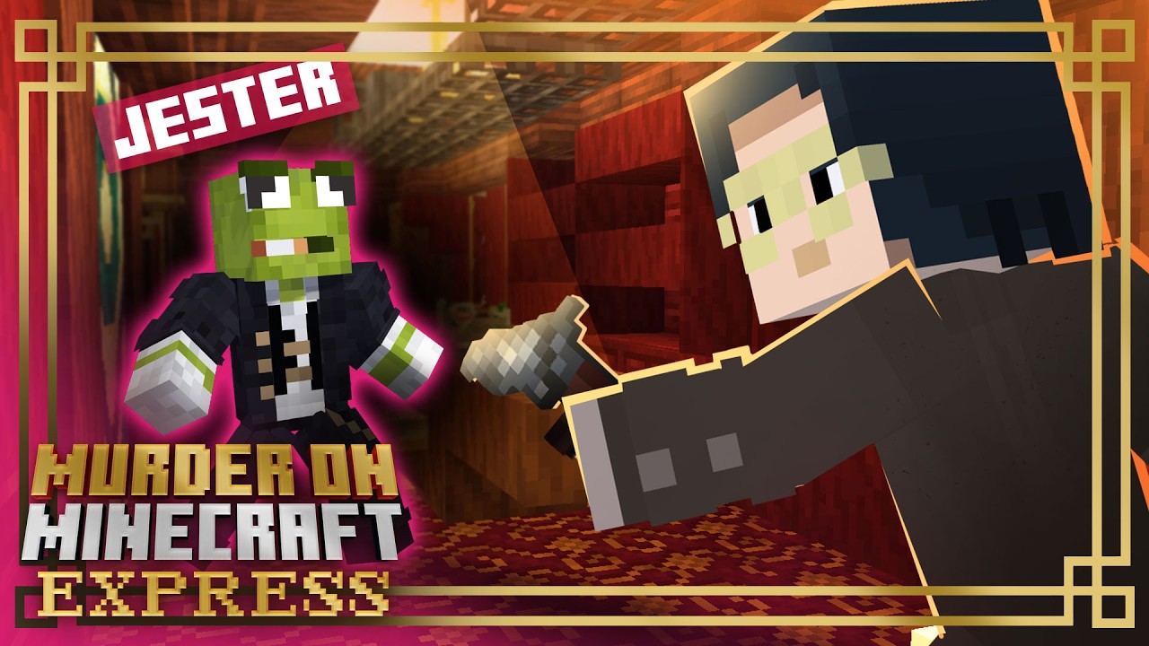 The Jester boards, chaos ensues | Murder on Minecraft Express