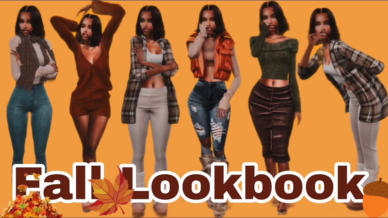 The Sims 4 | Fall Lookbook + CC Folder & Sim Download