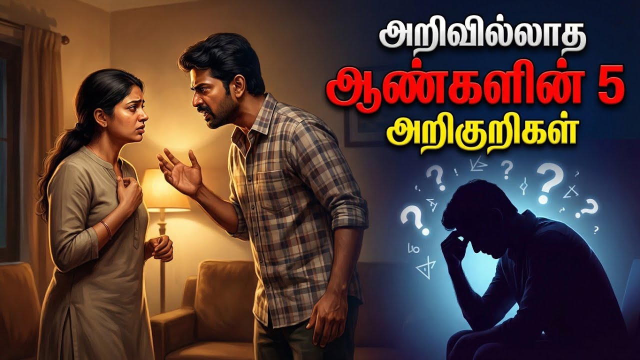 பெண்கள் கண்டிப்பா தெரிந்திருக்க வேண்டிய 🚩|அறிவில்லாத ஆண்களின் 5 அறிகுறிகள்!