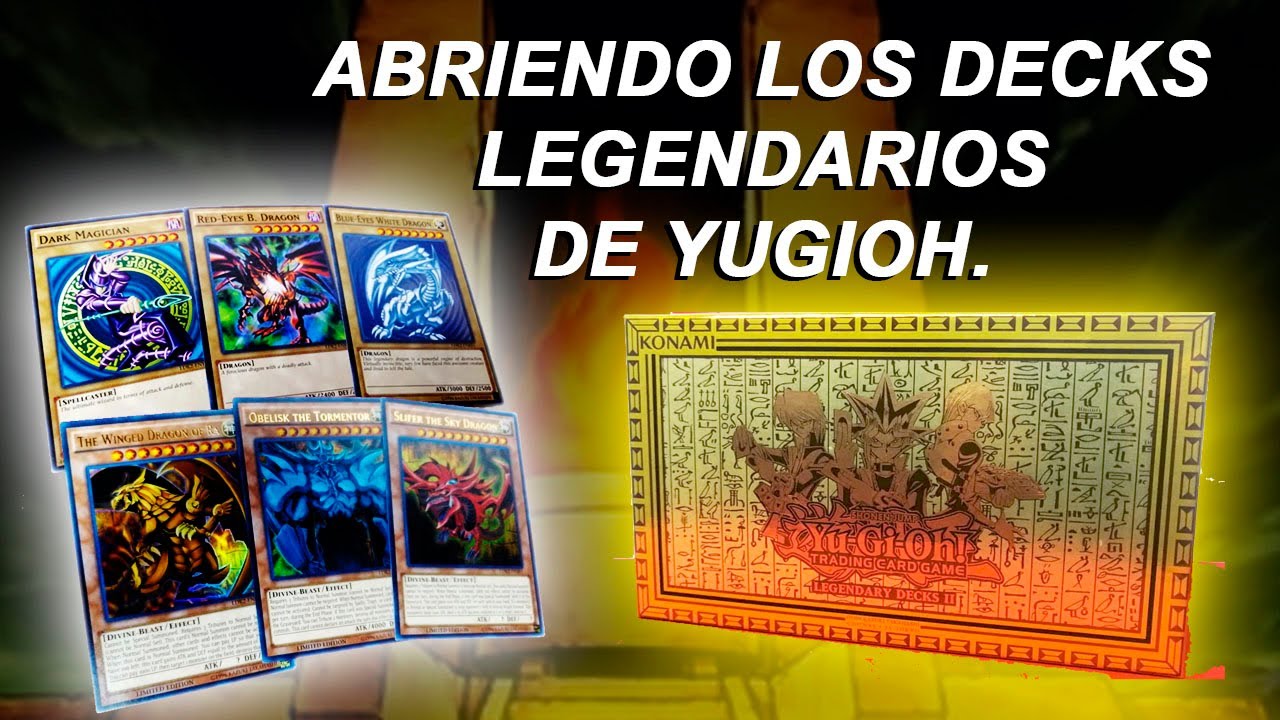 El mazo completo de Yugi / Kaiba /Joey en una sola caja  (Legendary Decks II) ◥ Yu-gi-oh Ecuador ◤