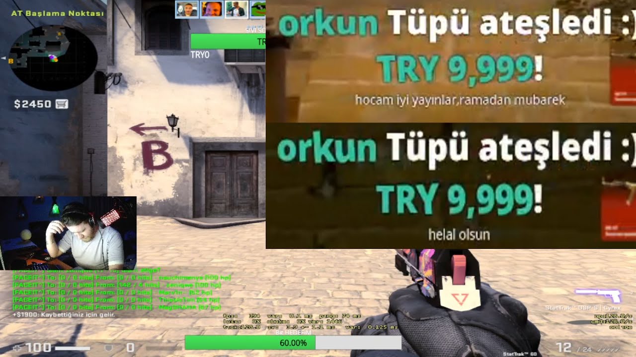 ORKUN IŞITMAK 20.000 TL DONATE ATIYOR!