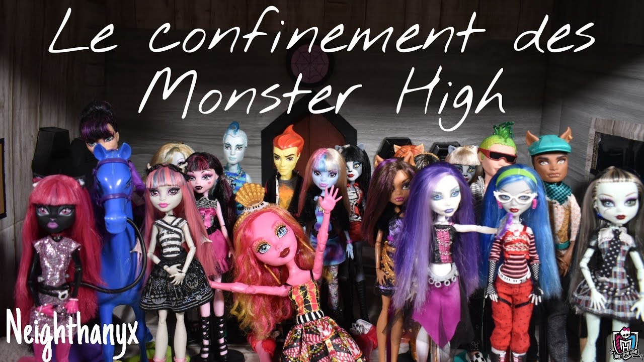 Le confinement des Monster high |L'Histoire Monster high|