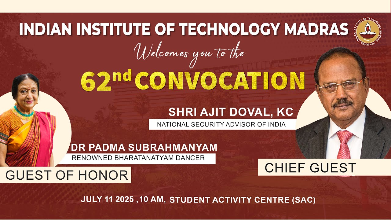 IIT Madras - 62nd Convocation