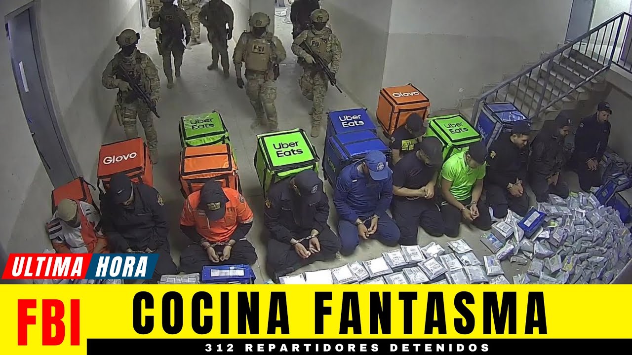 FBI & ICE Arresta una Red Criminal de Repartidores en San Francisco - 312 Repartidores Detenidos