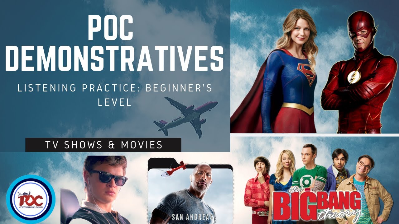 Learn English DEMONSTRATIVES Easily with Movies and TV Shows | Beginner Level #POCConversational