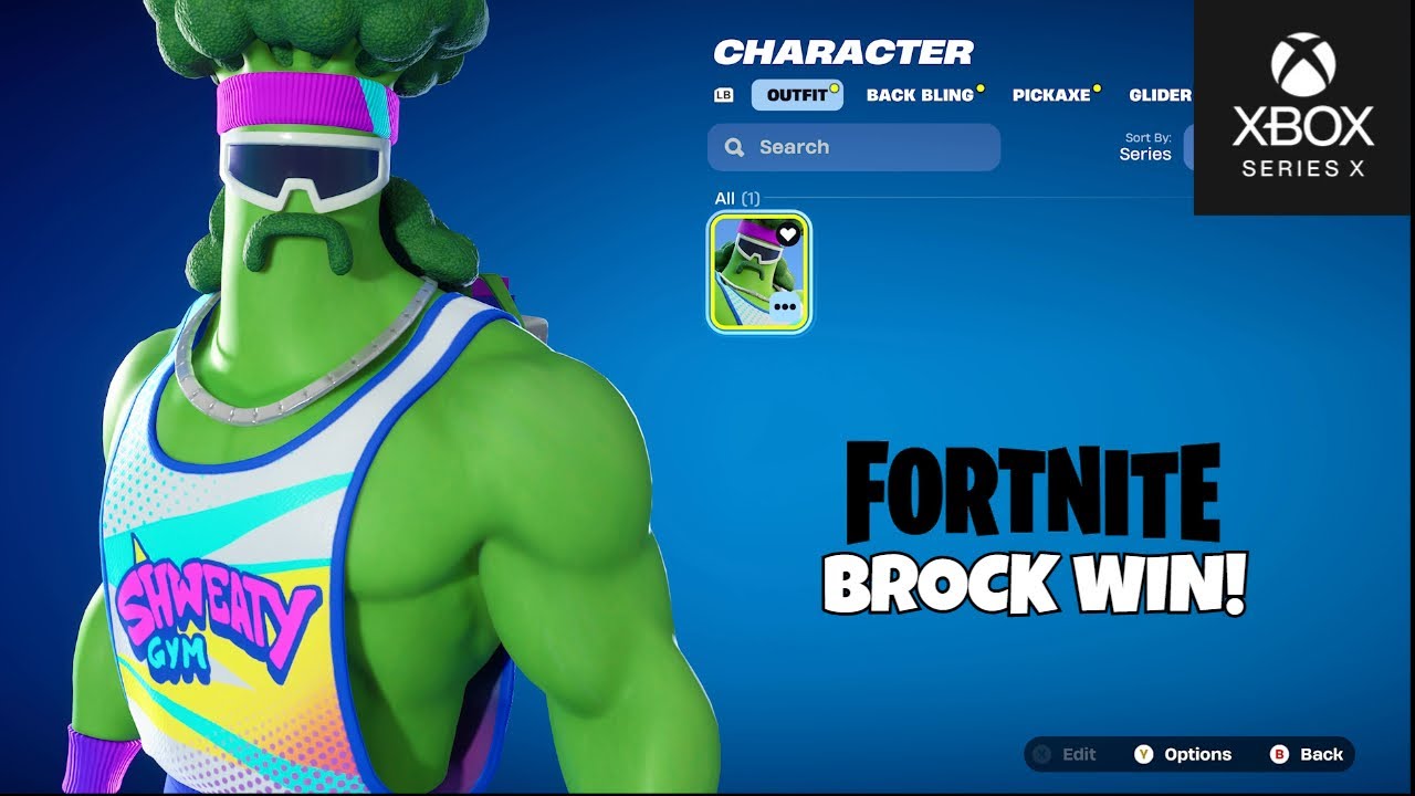 FORTNITE BROCK WIN! XBOX CHAPTER 7 SEASON 1