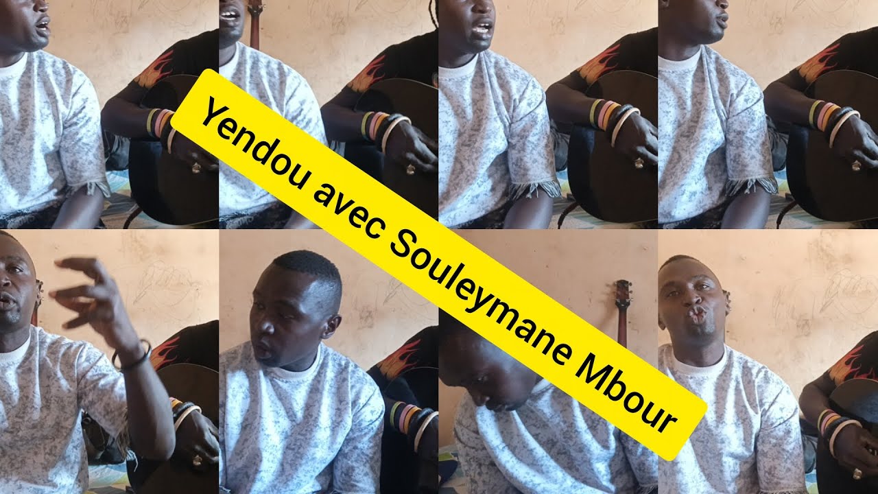 Yendou avec L'artiste Souleymane Mbouw de Mbassis log yendou thiossane