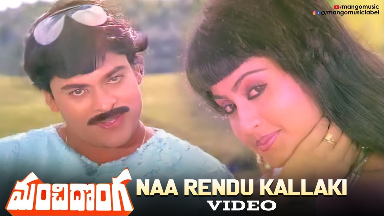 Manchi Donga Movie | Naa Rendu Kallaki Video Song | Chiranjeevi | Vijayashanti | Suhasini