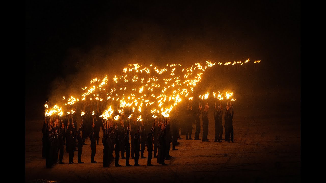 Mysore Dasara torchlight parade 2024