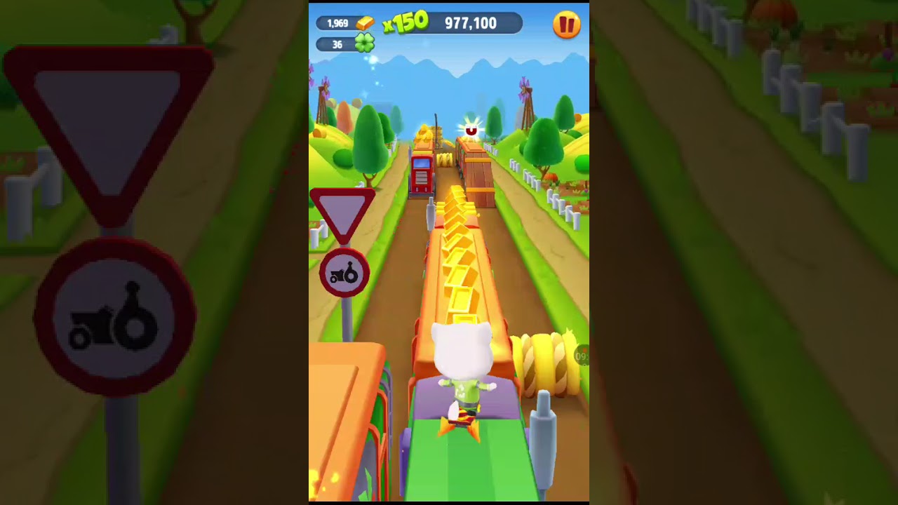 Hành trình 10000000 điểm của Duy trong Talking Tom Gold Run P8 (HT10000000ĐCDTTTGR Mùa 2)#duy #games