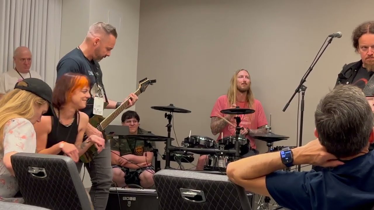 MOUTH FOR WAR COVER - From John Petrucci Camp Jam