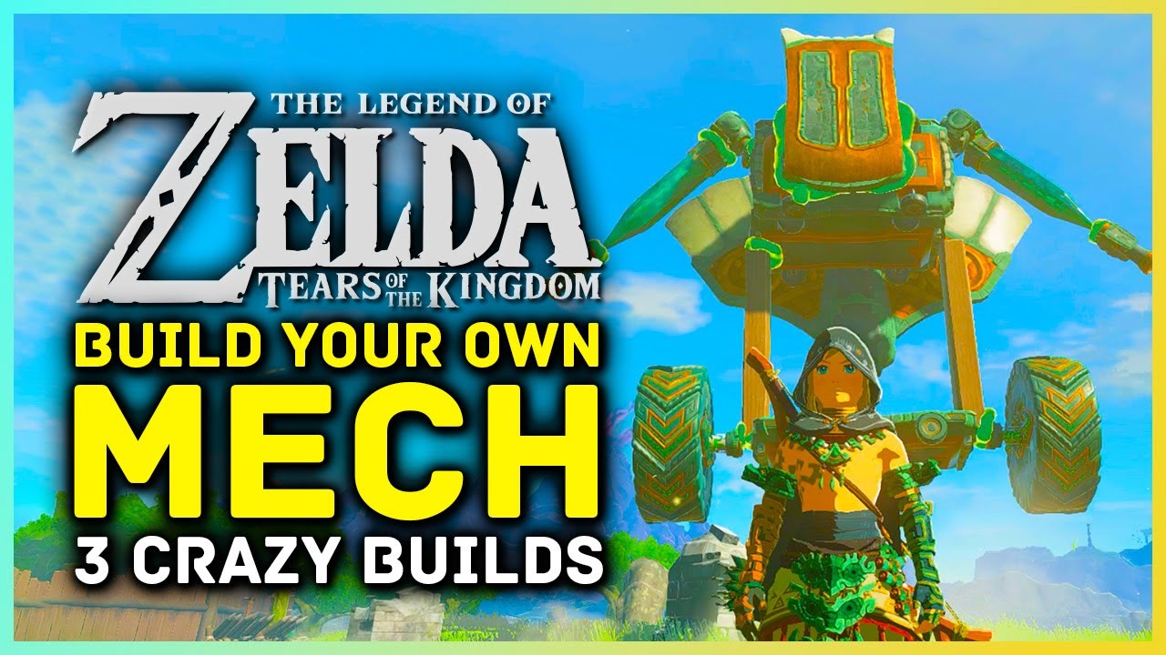 Zelda Tears Of The Kingdom 3: Безумные сборки | Как построить мех и руководство по устройству зонай