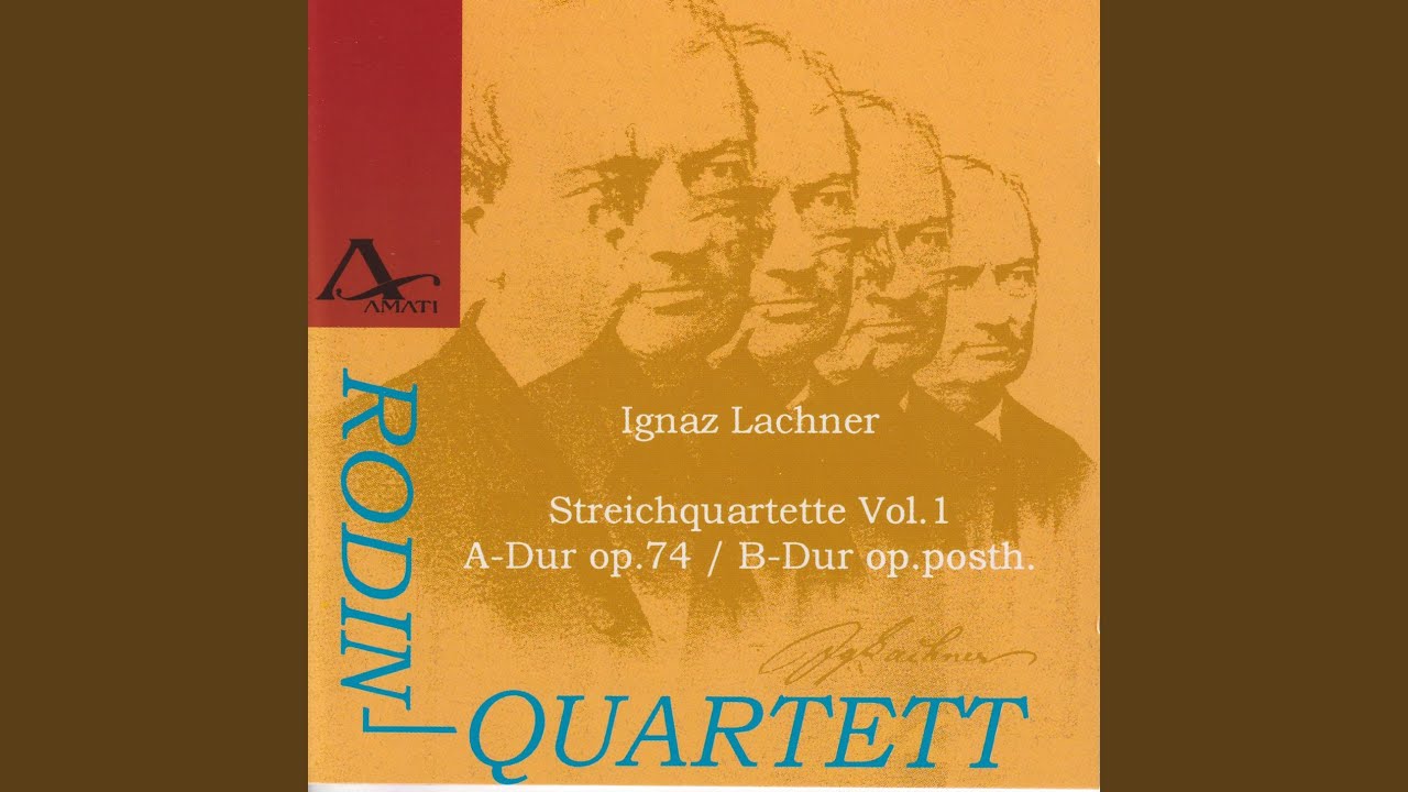 String Quartet No. 7 in B-Flat Major, Op. Posth.: I. Allegro moderato
