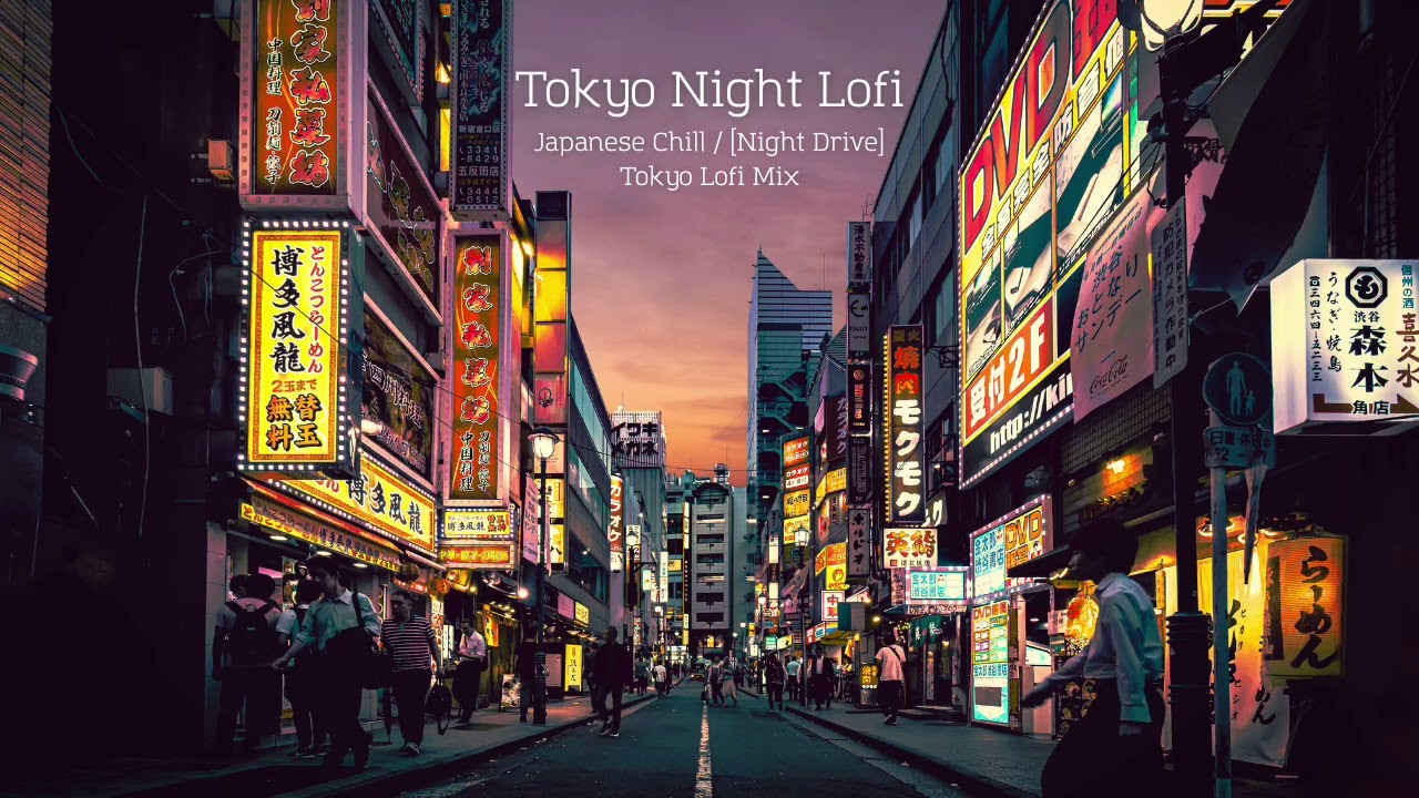 【Tokyo Night Lofi】 — Urban Night Drive | Japanese 80s Ambience | 1 Hour