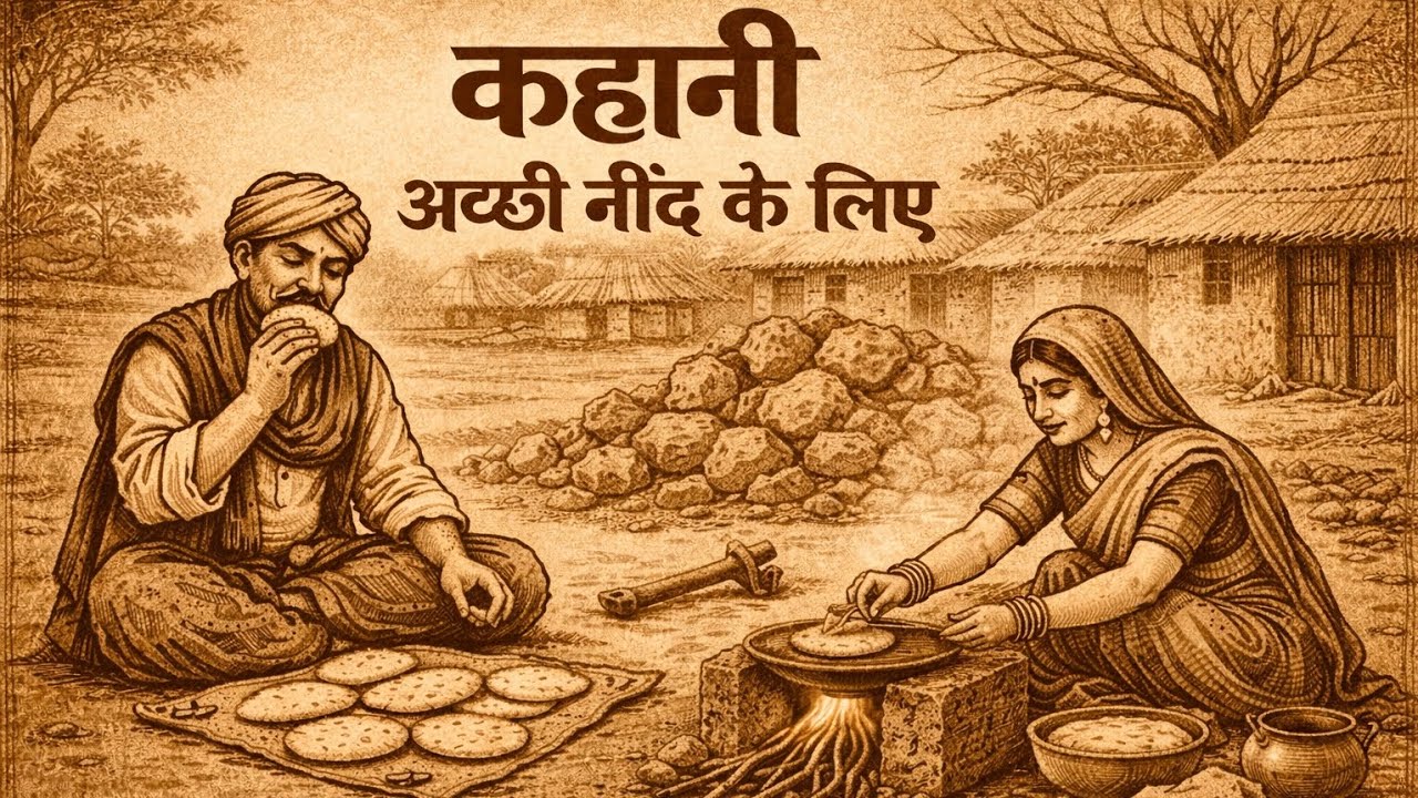 गुजरती सर्दियाँ और खाट की चरमराहट | कहानी अच्छी नींद के लिए | hindi kahani Bedtime story 