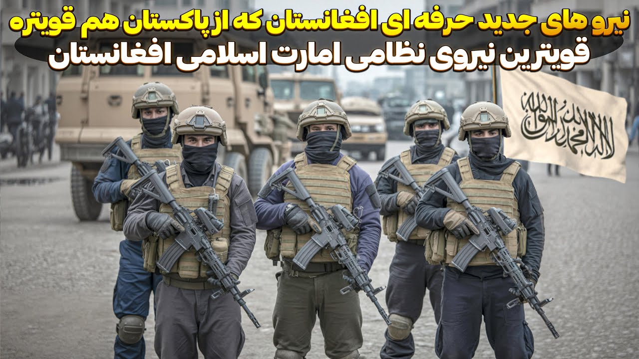 جدید ترین نیروهای نظامی افغانستان و امارت اسلامی برای مقابله با همسایه های خود 😯💪