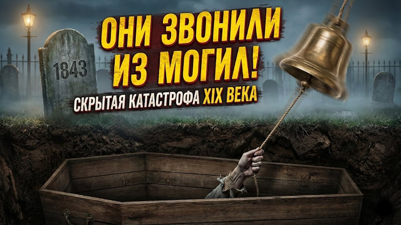 Секрет гробов с колокольчиками: Глобальный катаклизм XIX века и массовый анабиоз