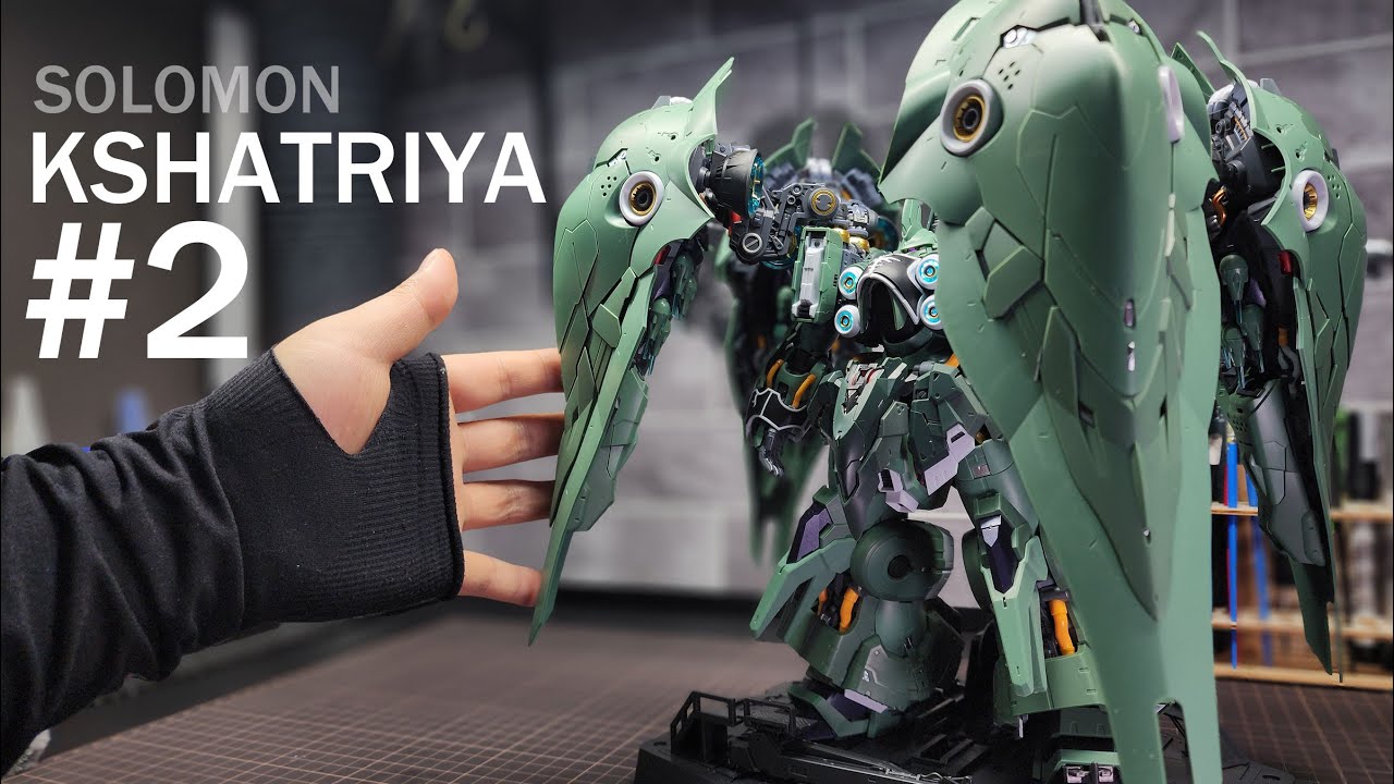 솔로몬모형 크샤트리아 - #2 조립영상