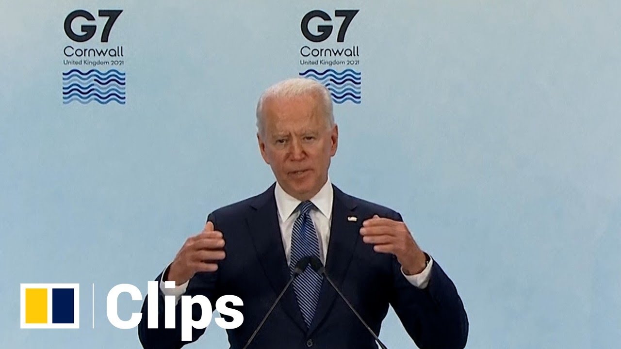 Biden says G7 leaders agreed to call out China over human rights abuses in Xinjiang and Hong Kong