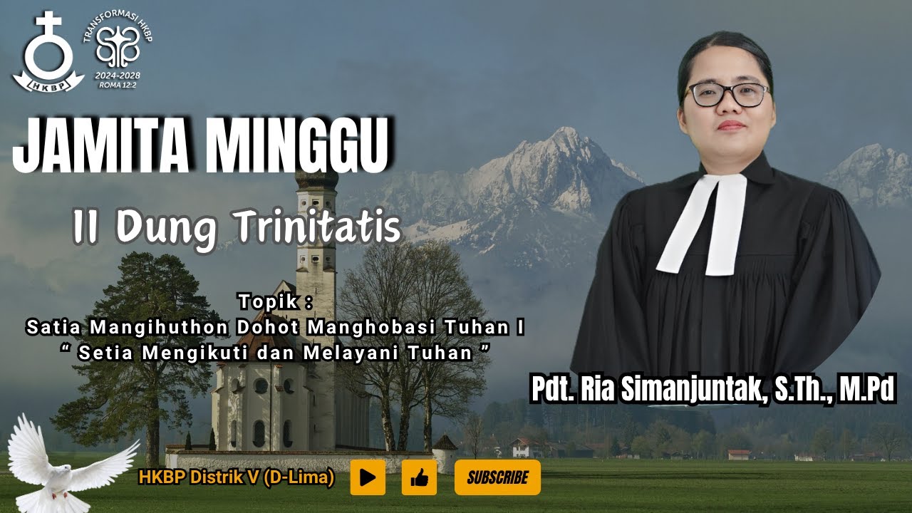 Jamita Minggu | 2 Dung Trinitatis | 1 Rajaraja 19 : 15 - 21