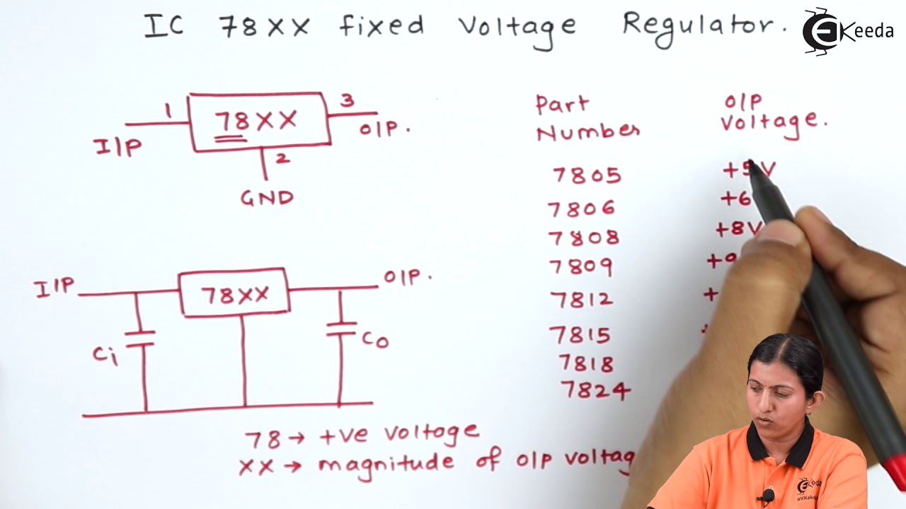 IC 78xx as a Fixed Voltage Regulator - Voltage regulator - Applied Electronics