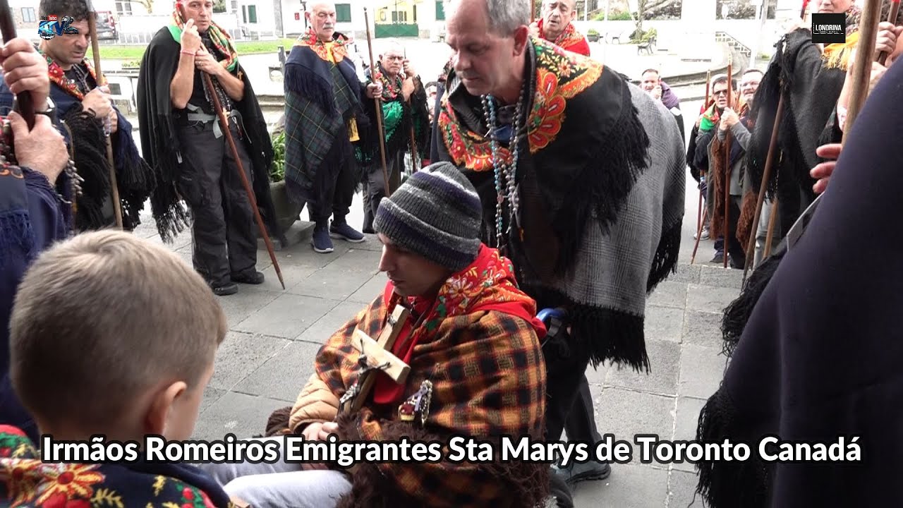 Irmãos Romeiros Emigrantes Sta Maria de Toronto 35 Irmãos Mestre John Silva  Paróquia de Ginetes
