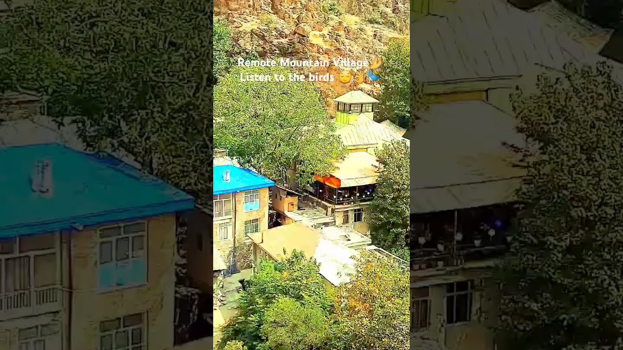 REMOTE MOUNTAIN NEIGHBORHOOD 🤯🤷&zwj;♂️/Mt Darband north of tehran