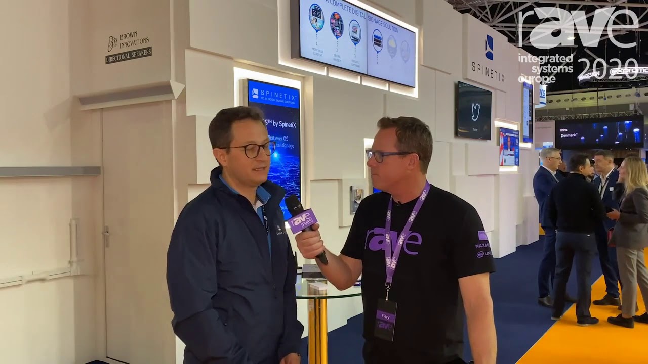 ISE 2020: SpinetiX CEO Francesco Ziliani Explains New 2020 Strategy to Gary Kayye