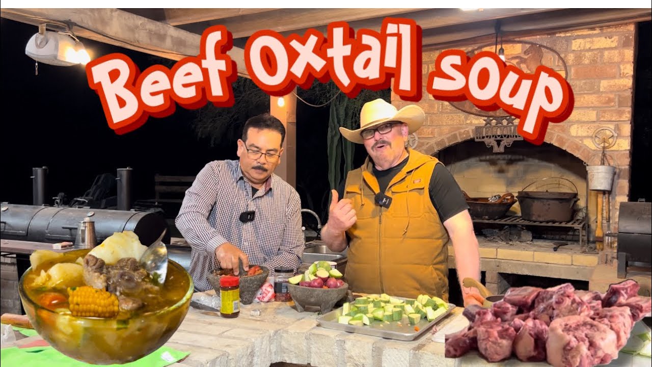 Caldo De Cola De Res  (Beef Oxtail Soup)
