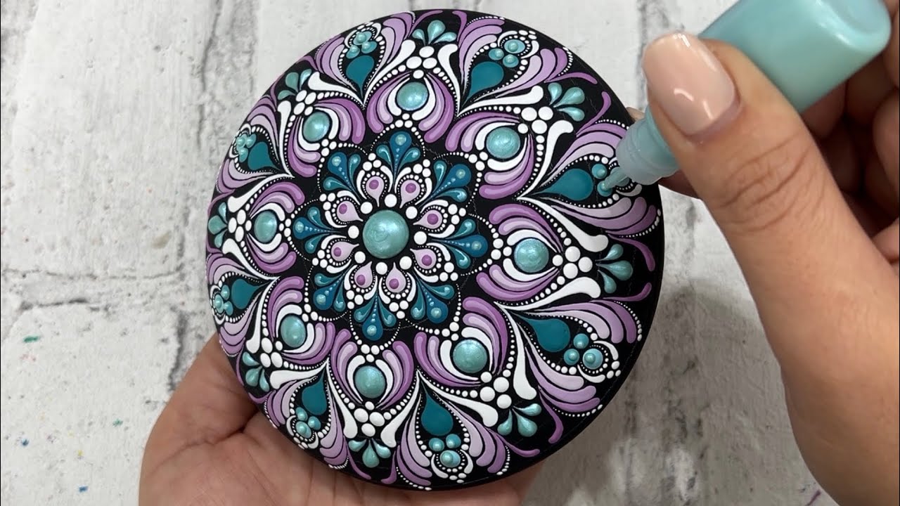 Mandala Dot Art Painting