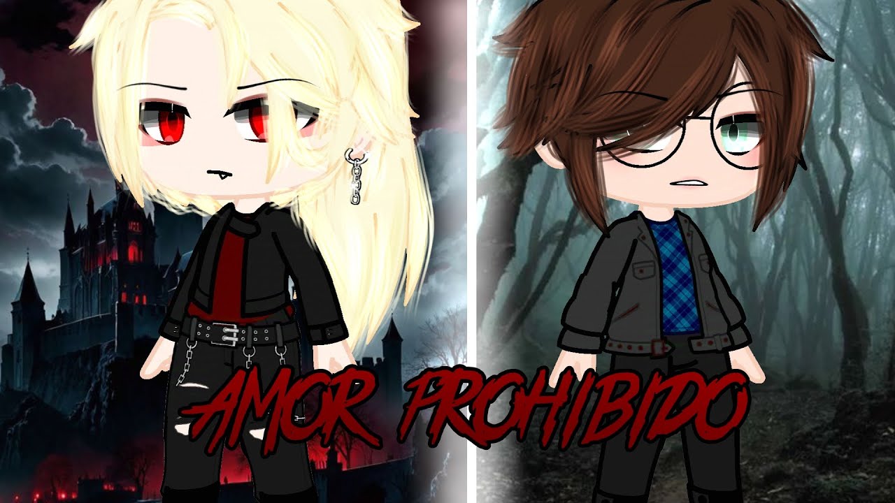 “Amor prohibido”🏳️‍🌈GCMM BL🏳️‍🌈 //Drarry// (gacha club)|| Vampiro x Cazador ||