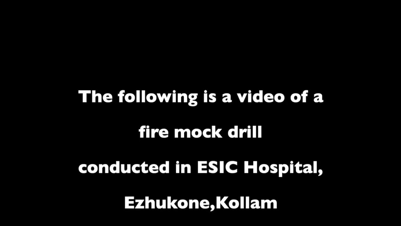 Fire drill conducted at ESIC hospital