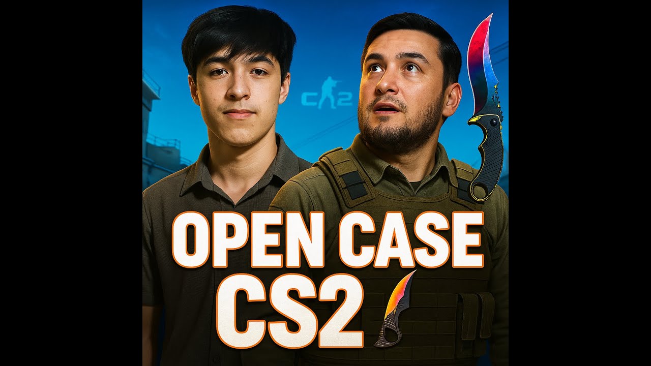 CS2 da 10 ta keysdan pichoq tushuramiz.