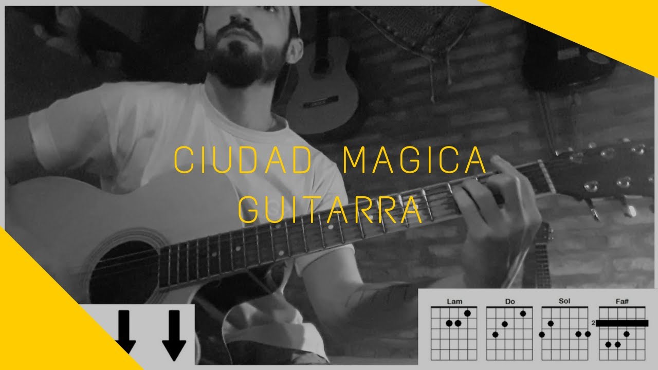 GUITARRA | Ciudad Magica - Tan Bionica (Guitarra cover/tutorial) Martin Lopez