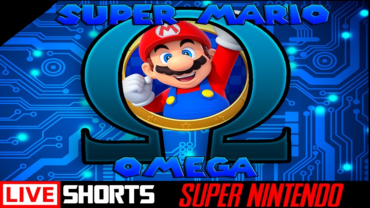 🔴Super Mario World Hack Rom: Super Mario Omega 100%  [ LIVE SHORTS ]