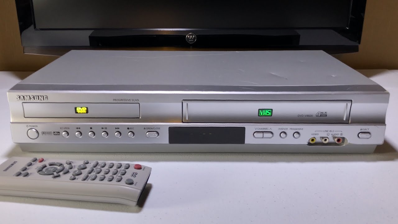 Samsung DVD-V4600 VCR DVD Combo