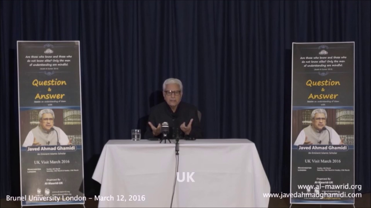 Why did the children of Adam and Eve marry each other? | Javed Ahmad Ghamidi