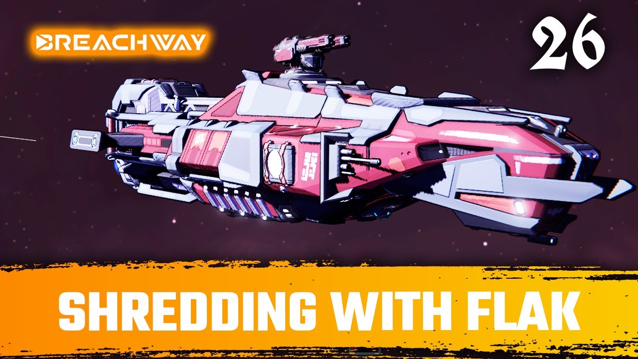 Pure Flak Cannon Escalation - We Break their Hull! - Breachway Marauder Build Part 1